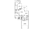 Mediterranean Style House Plan - 2 Beds 2.5 Baths 1475 Sq/Ft Plan #301-158 
