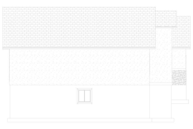 Architectural House Design - Exterior - Other Elevation for Craftsman House Plan #1060-266 - 2 bed, 2 bath