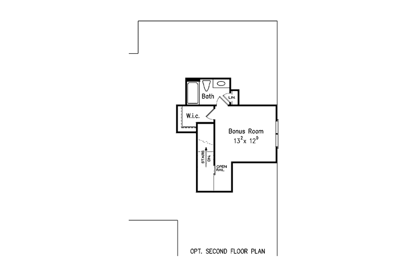 Home Plan - Floor Plan - Upper Floor for Colonial House Plan #927-317 - 4 bed, 3 bath