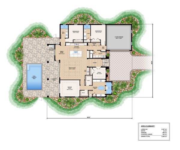 Traditional Floor Plan - Main Floor Plan #1083-4