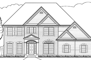 Home Plan - Classical Exterior - Front Elevation Plan #978-23