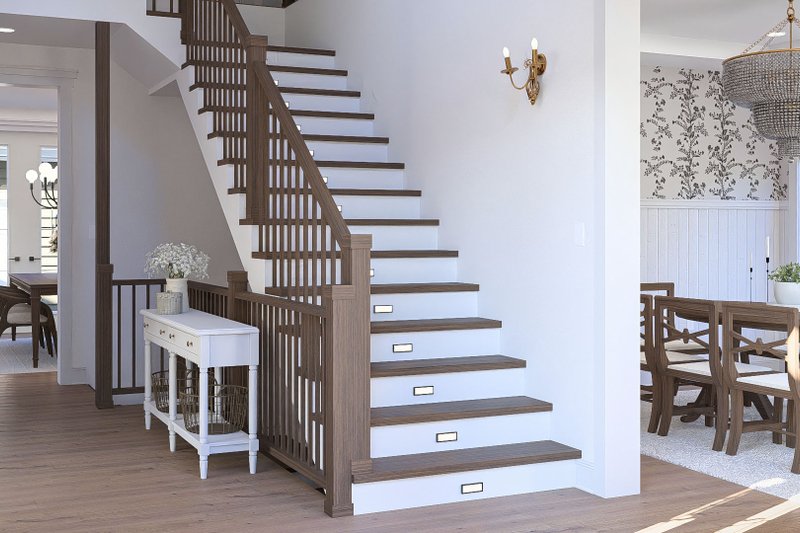 Dream House Plan - Interior - Entry for Victorian House Plan #455-776 - 4 bed, 2.5 bath