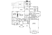 Ranch Style House Plan - 4 Beds 3 Baths 2494 Sq/Ft Plan #929-1005 