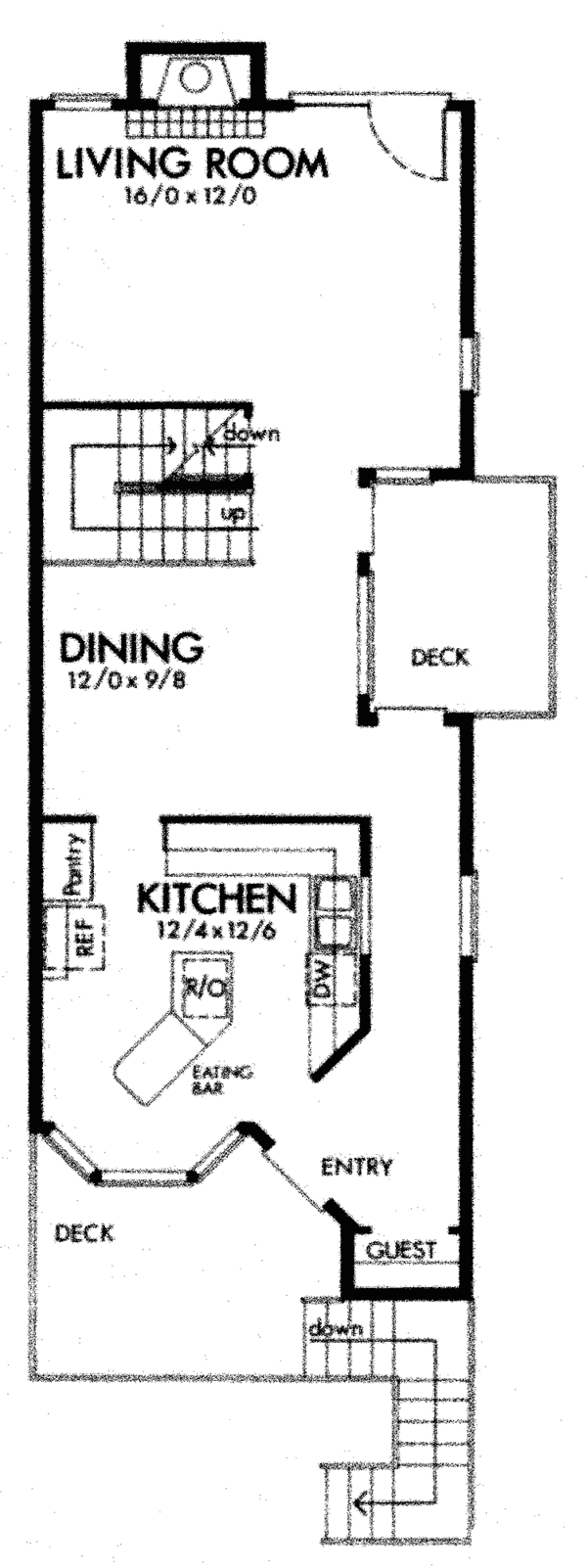 Dream House Plan - Country Floor Plan - Main Floor Plan #320-786