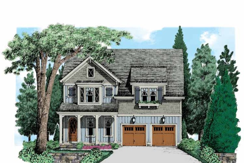 Home Plan - Exterior - Front Elevation 3 for Country House Plan #927-541 - 4 bed, 3.5 bath