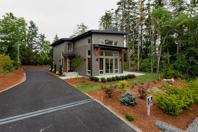 Dream House Plan - Photo 4 for Contemporary House Plan #1070-14 - 3 bed, 2.5 bath