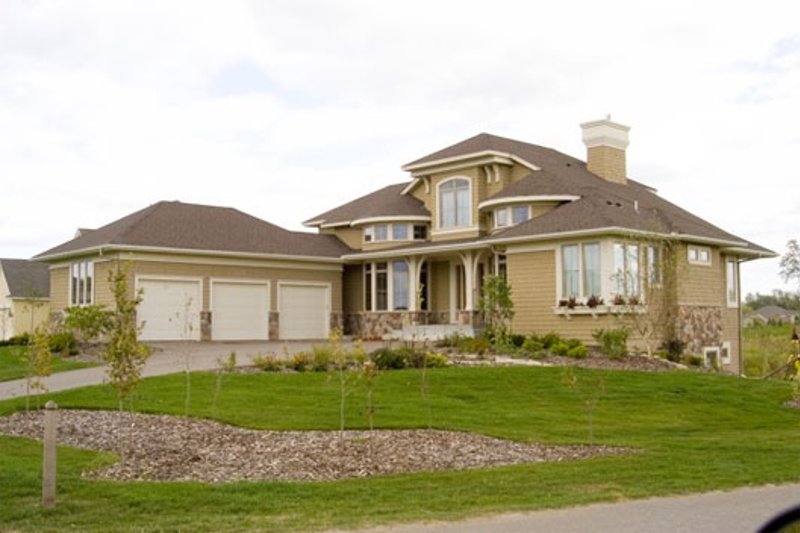 Dream House Plan - Exterior - Other Elevation for Traditional House Plan #56-595 - 4 bed, 3.5 bath