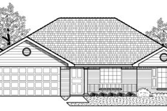 Exterior - Front Elevation for Traditional House Plan #65-279 - 3 bed, 2 bath