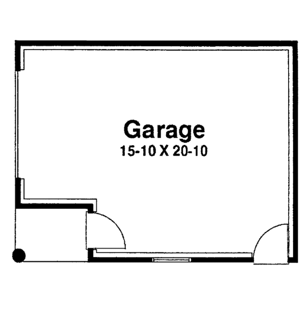 House Design - Prairie Floor Plan - Main Floor Plan #965-7