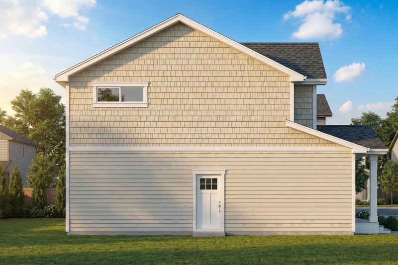 Dream House Plan - Exterior - Other Elevation for Craftsman House Plan #112-318 - 3 bed, 2.5 bath
