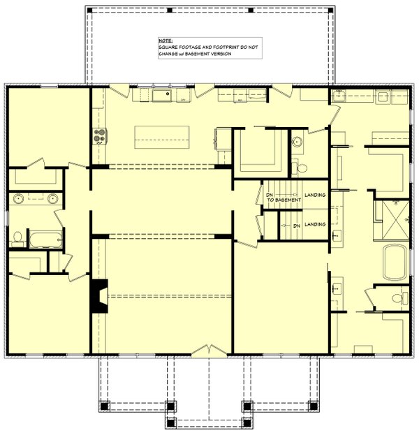 Farmhouse Floor Plan - Other Floor Plan #430-322