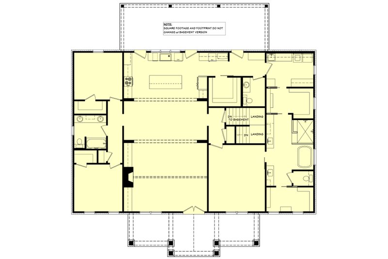 Dream House Plan - Floor Plan - Other Floor for Farmhouse House Plan #430-322 - 3 bed, 2.5 bath