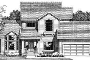 Traditional Exterior - Front Elevation Plan #72-457