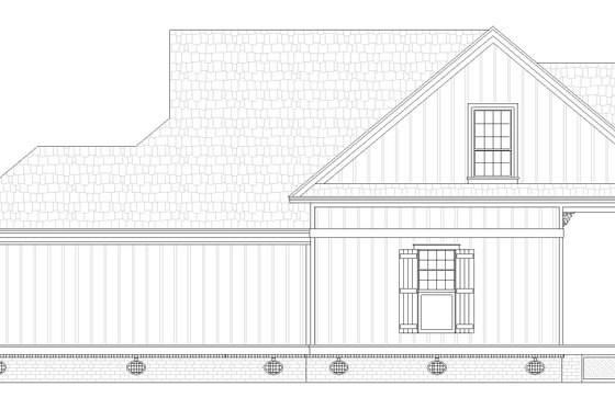 Exterior - Other Elevation for Cottage House Plan #45-610 - 2 bed, 2 bath
