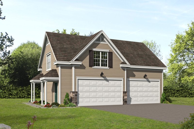 Dream House Plan - Country Exterior - Front Elevation Plan #932-566