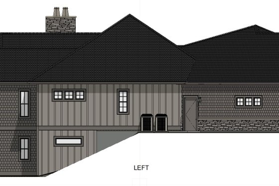 Exterior - Other Elevation for Traditional House Plan #1069-33 - 2 bed, 2.5 bath