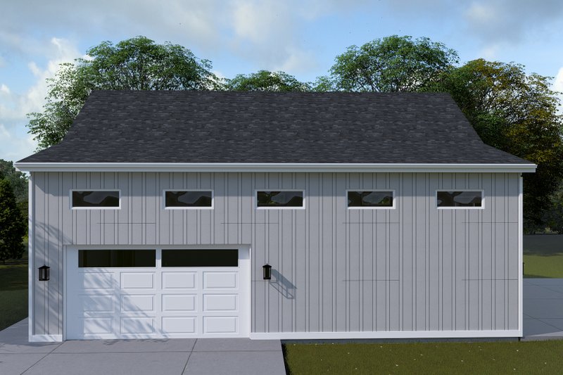 House Design - Exterior - Other Elevation for Barndominium House Plan #1060-227, 0.5 bath