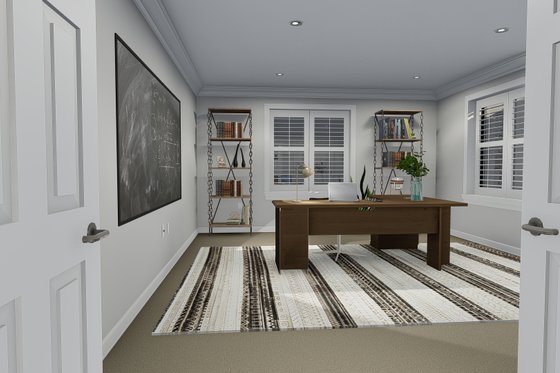 Interior - Other 2 for Ranch House Plan #1060-30 - 5 bed, 3.5 bath