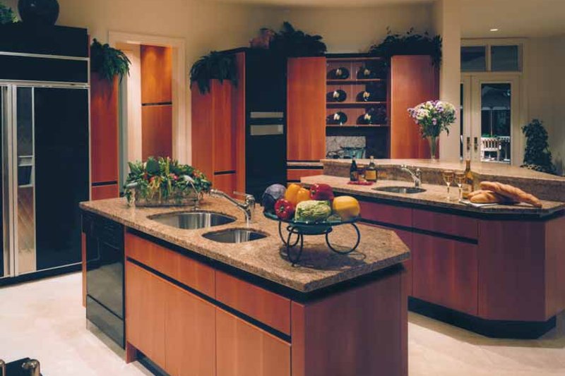 Home Plan - Interior - Kitchen for Mediterranean House Plan #930-109 - 3 bed, 3.5 bath