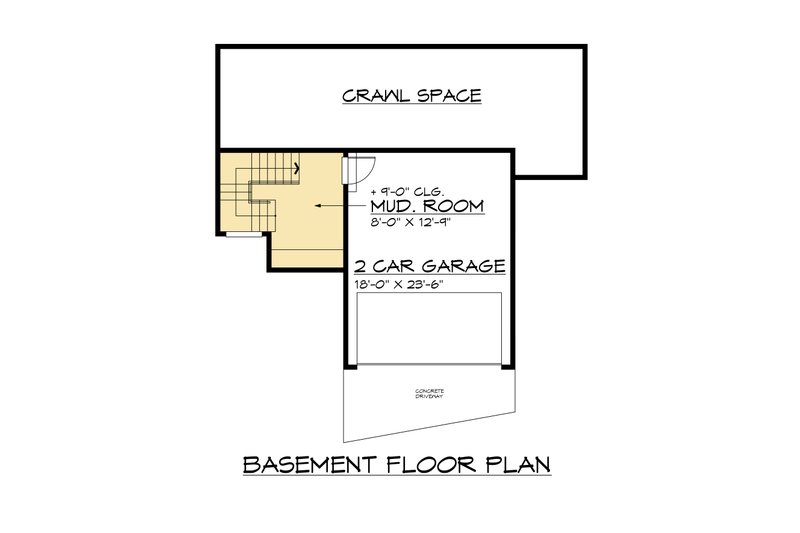Dream House Plan - Floor Plan - Lower Floor for Contemporary House Plan #1066-293 - 3 bed, 2.5 bath