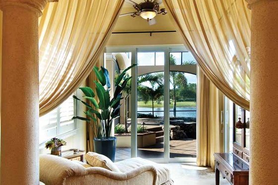 Interior - Master Bedroom 4 for Mediterranean House Plan #930-440 - 5 bed, 5.5 bath