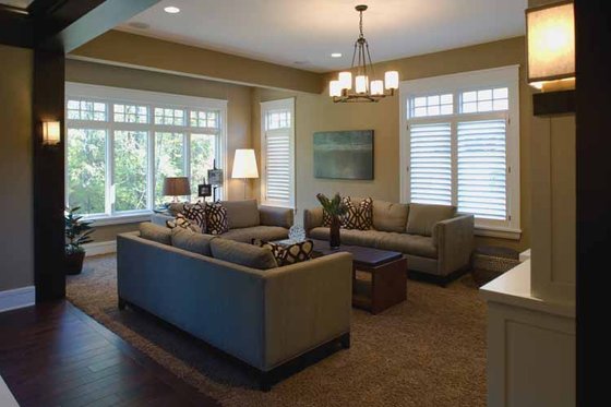 Interior - Family Room 2 for European House Plan #928-180 - 3 bed, 3.5 bath