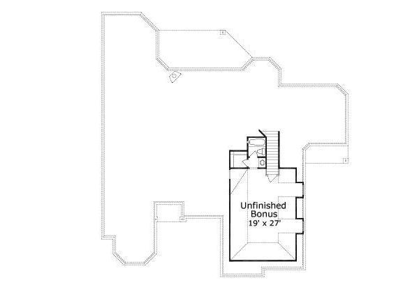 European Floor Plan - Other Floor Plan #411-406