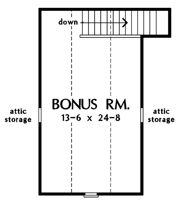 House Blueprint - Country Floor Plan - Other Floor Plan #929-669