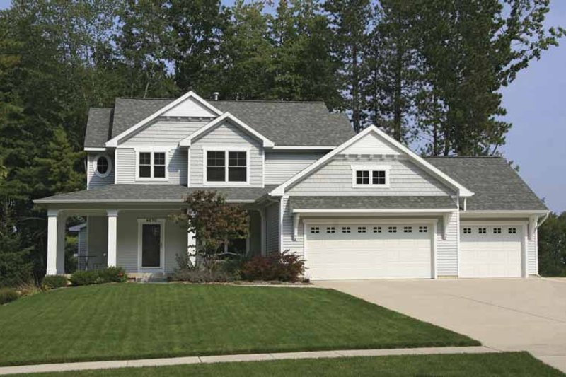 Home Plan - Exterior - Front Elevation 5 for Country House Plan #928-160 - 4 bed, 2.5 bath