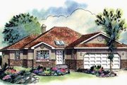 Ranch Style House Plan - 2 Beds 2 Baths 1437 Sq/Ft Plan #18-184 