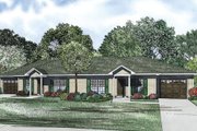 Traditional Style House Plan - 2 Beds 1 Baths 852 Sq/Ft Plan #17-2404 