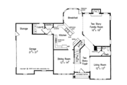 Country Style House Plan - 4 Beds 2.5 Baths 2628 Sq/Ft Plan #927-688 