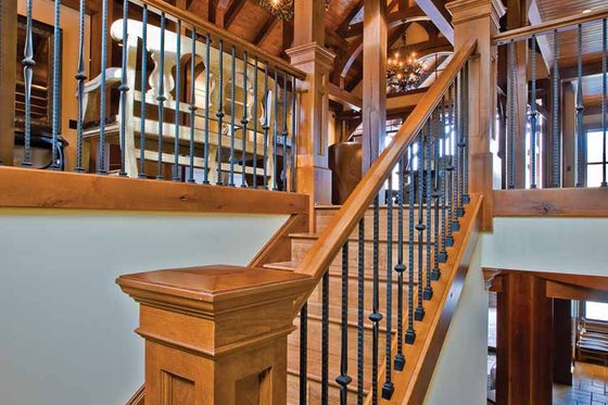 Interior - Entry 2 for Craftsman House Plan #132-561 - 5 bed, 4 bath