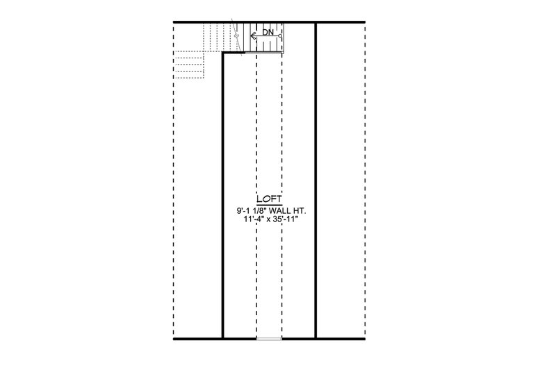 Dream House Plan - Floor Plan - Upper Floor for Country House Plan #1064-85, 0 bath