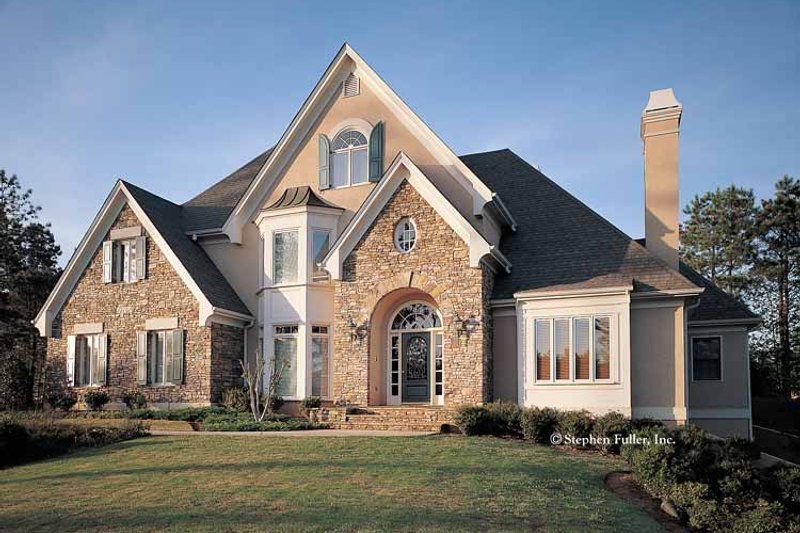 Home Plan - Country Exterior - Front Elevation Plan #429-113