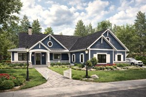 Home Plan - Ranch Exterior - Front Elevation Plan #928-358