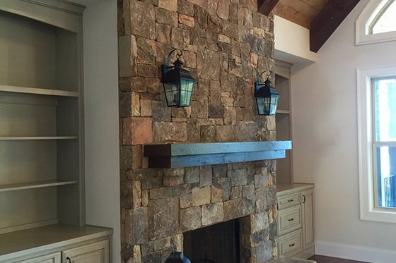 Interior - Family Room 2 for Country House Plan #437-80 - 4 bed, 3.5 bath