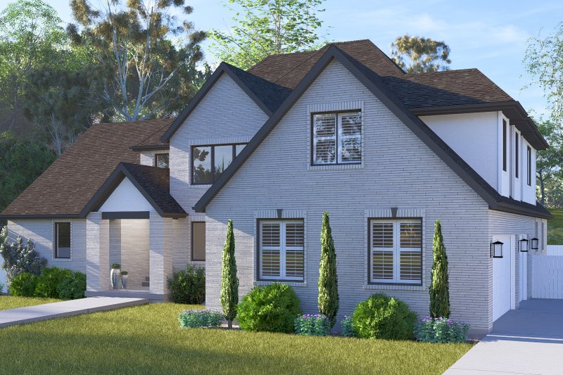 Home Plan - Exterior - Front Elevation 3 for Traditional House Plan #1060-269 - 3 bed, 2.5 bath