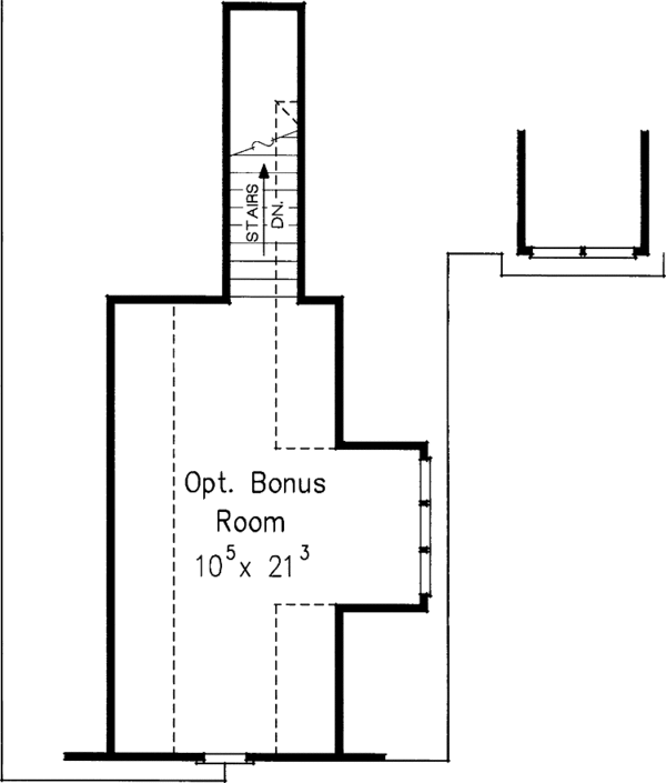 Home Plan - Country Floor Plan - Upper Floor Plan #927-933