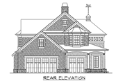 Country Style House Plan - 1 Beds 1 Baths 825 Sq/Ft Plan #132-190 