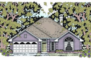 Traditional Exterior - Front Elevation Plan #42-351