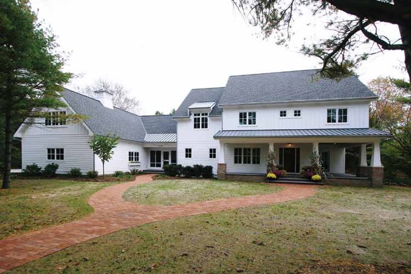 Home Plan - Exterior - Front Elevation 9 for Colonial House Plan #928-97 - 4 bed, 3.5 bath