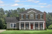 Colonial Style House Plan - 4 Beds 3.5 Baths 2920 Sq/Ft Plan #1058-132 