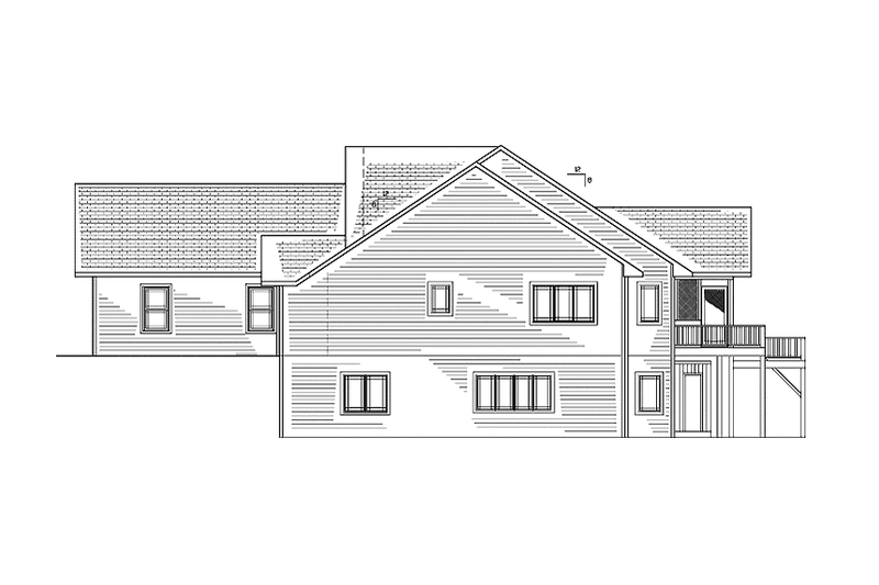 Architectural House Design - Floor Plan - Other Floor for Ranch House Plan #939-13 - 4 bed, 4 bath