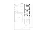 Traditional Style House Plan - 2 Beds 2 Baths 1511 Sq/Ft Plan #20-2593 Floor 