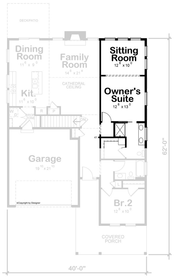 Traditional Floor Plan - Other Floor Plan #20-2593