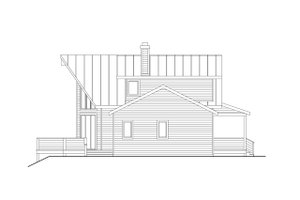 Exterior - Other Elevation for Cabin House Plan #124-1444 - 3 bed, 2.5 bath