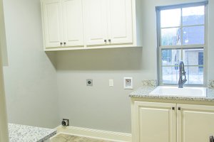 Interior - Laundry for European House Plan #430-136 - 3 bed, 2.5 bath