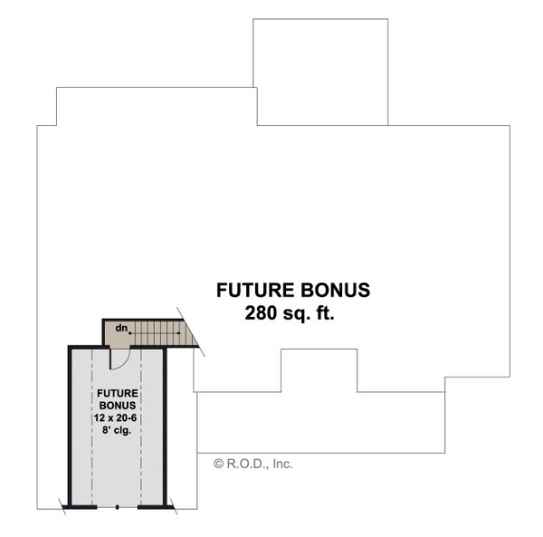 House Plan Design - Farmhouse Floor Plan - Upper Floor Plan #51-1249