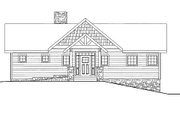 Cabin Style House Plan - 3 Beds 2.5 Baths 1951 Sq/Ft Plan #117-759 